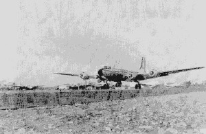 CIA�s Douglas C-54 taking off from JMMadd  (Photo taken from CIA s declassified papers)