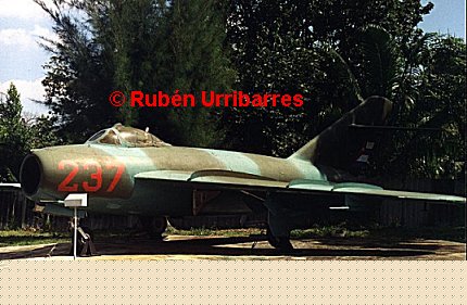 MiG-17AS in the DAAFAR Museum. Photo Ruben