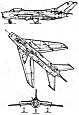 MiG-19 profiles