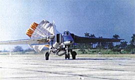 MiG-23BN landing in San Antonio -Photo courtesy of Air & Space Power Journal