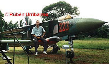 MiG-23ML from Air Museum, Havana. Picture: Rubén Urribarres