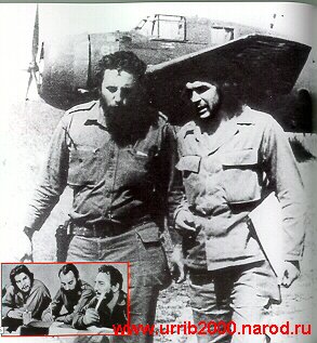 Che y Fidel junto a un Avenger