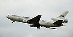 DC-10 de Cubana despegando de Paris