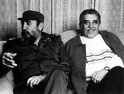 Garcia Marquez y Fidel Castro