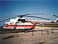 Mi-8 secuestrado exibido en Miami