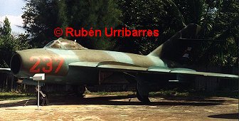 MiG-17AS del Museo DAAFAR. Foto de Ruben