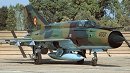 Los MiG-21 de Cuba en acción
