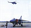 MiG-23ML y Mi-8